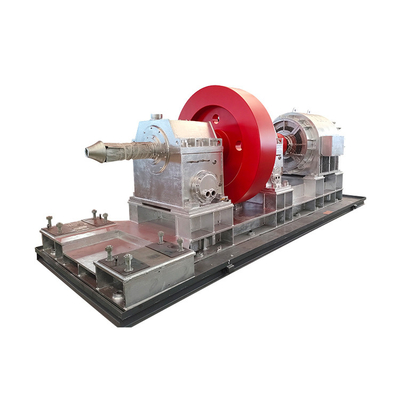 Turbina de impulso pequena horizontal 400kw de Turgo para o micro hidro central elétrica