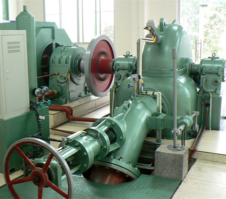 Turbina principal alta da água de Samll HPP no hidro gerador da roda de água de Pelton da cabeça do central elétrica 550m