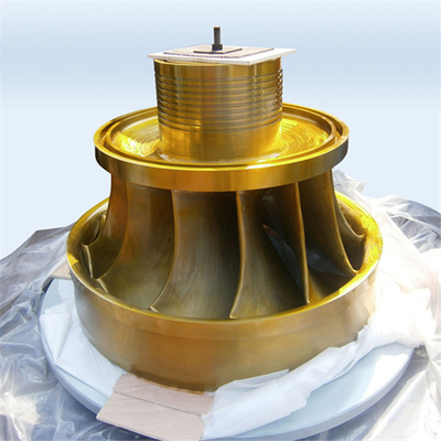 Peças da turbina da água do fluxo de Francis Water Turbine Runner Axial