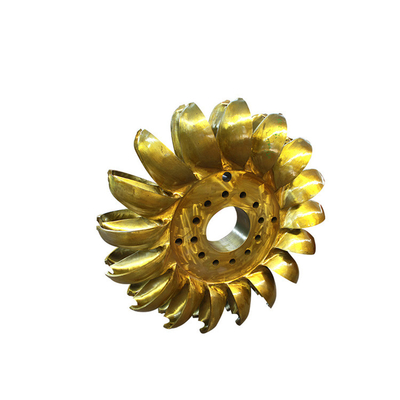 corredor de 1M Water Turbine Parts Pelton no hidro central elétrica