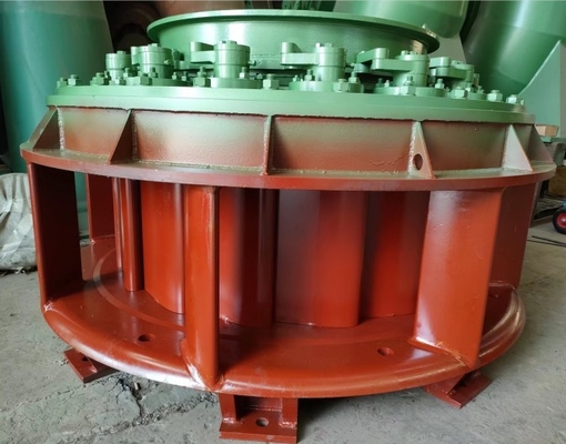 sistema regulamentar dobro da hidro lâmina fixa vertical do corredor da turbina 650kw