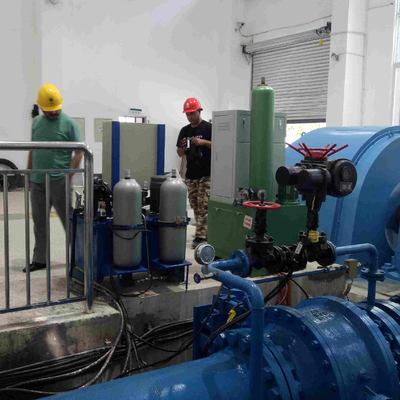 Turbina pequena segura do gerador de 5mw Kaplan 1mw hidro da hidro eficiência elevada do central elétrica 8,2 M3/S